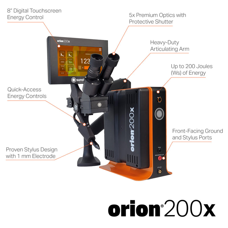 Soudeur à arc pulsé Orion® 200x : technologie de soudage de nouvelle génération pour les ateliers exigeants