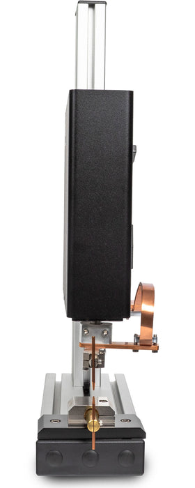 Opposed head for micro welding