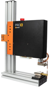 Automatic opposed weld head for micro welding