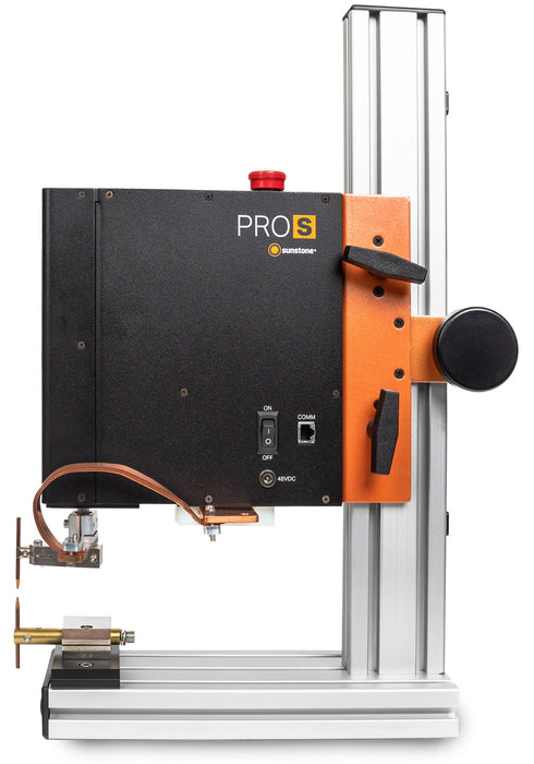 Right side view of the opposed Pro S weld head from Sunstone