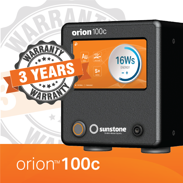 Soudeuse à arc pulsé Orion 100c - Plus d'énergie et de capacité