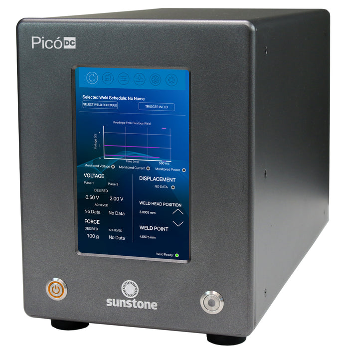 Pico™: soldador de resistencia con retroalimentación de circuito cerrado de CC